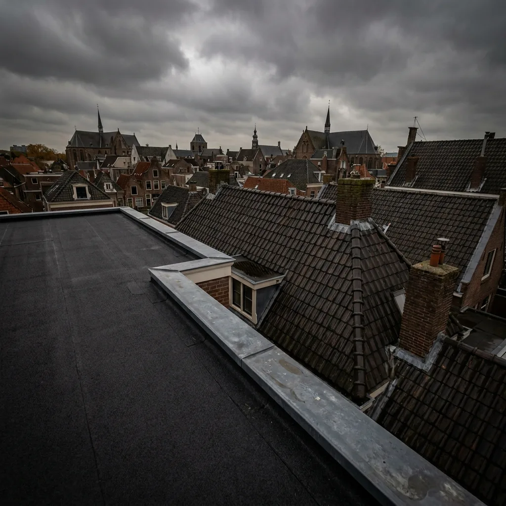 Dakgoten reinigen in Den Haag door Luxury Dakwerken
