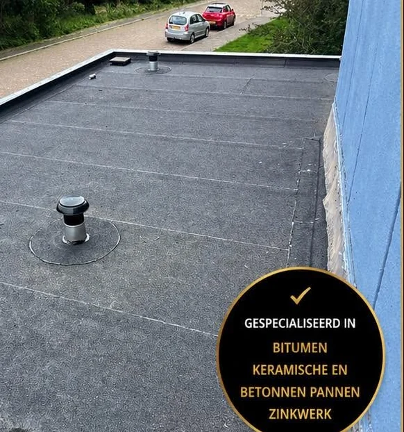 Daktrim en randafwerkingen op een plat dak